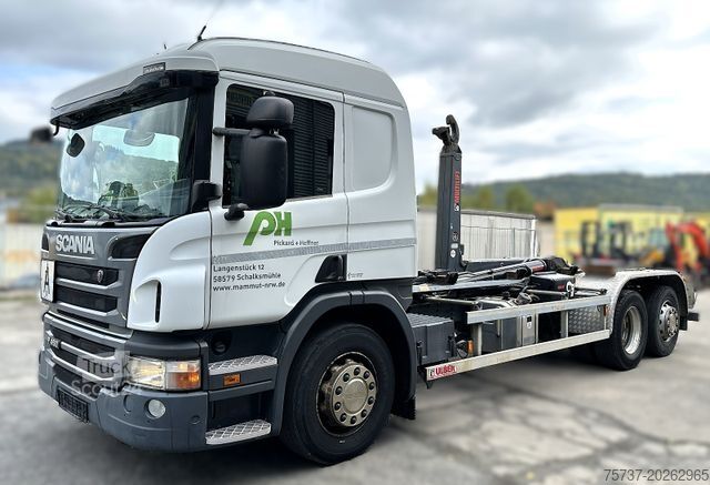 Roll-off tipper truck SCANIA P.450