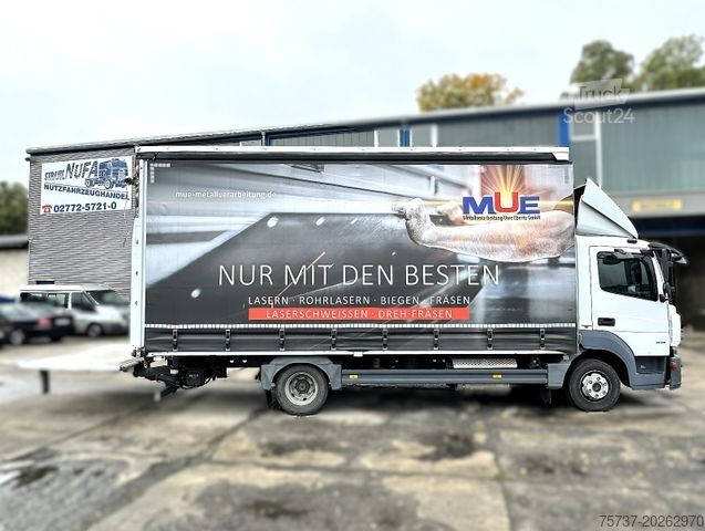 Transporter mit Pritsche & Plane MERCEDES-BENZ 818 L Atego