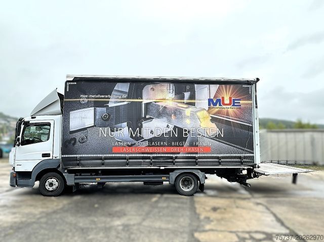 Transporter mit Pritsche & Plane MERCEDES-BENZ 818 L Atego