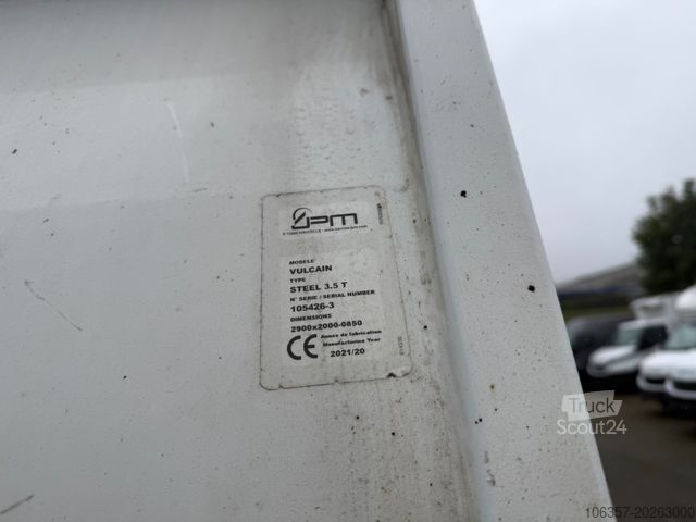 Savitarnos furgonas IVECO Daily 35C16 3,0L Kipper Werkzeugbox Euro6D