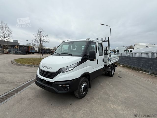 Trojstranný sklápač dodávka IVECO Daily 70C18H D DoKa 3S Kipper Meiller AHK