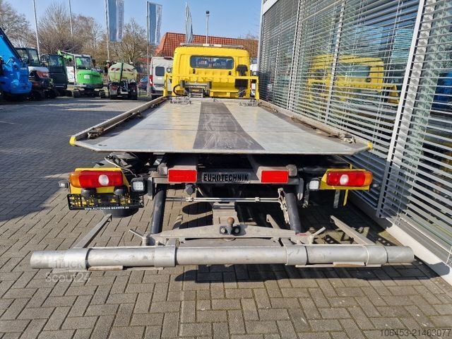 Fourgon porte-voitures FUSO 75 C 18 Schiebeplateau+Brille+Doka 7 Sitzer