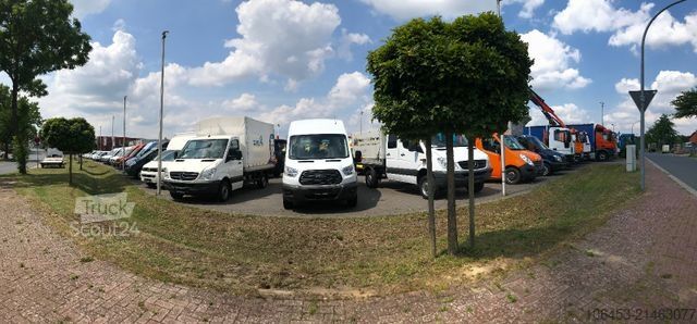 Fourgon porte-voitures FUSO 75 C 18 Schiebeplateau+Brille+Doka 7 Sitzer