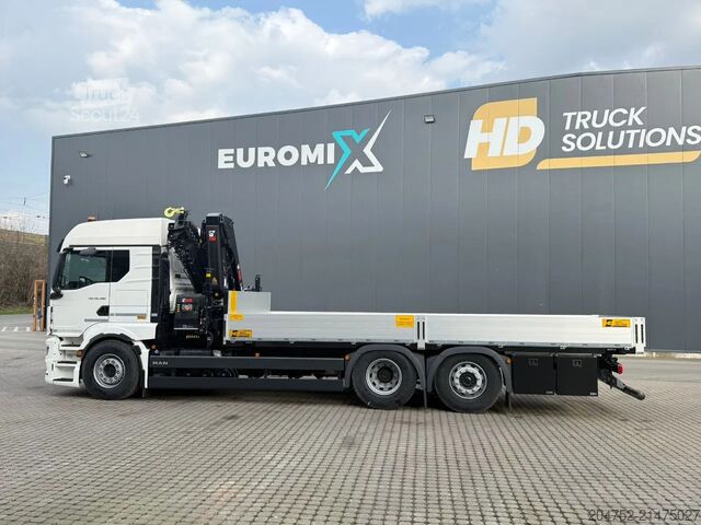 Kranbil MAN TGS 26.480 TGS 26.480 Pritsche HD Trucks Hiab 2...