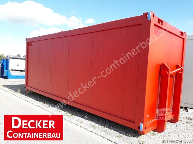 Conteneur à benne amovible Decker Containerbau Kombicontainer Feuerwehr, auf ABR