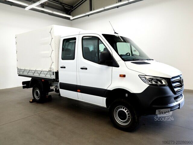Dodávka s plachtovou bočnicou Mercedes-Benz Sprinter 319CDI DOKA,Allrad,Automatik,LED