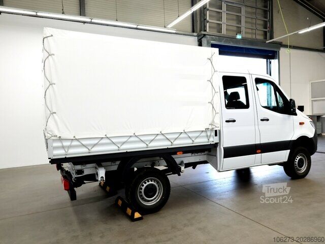 Dodávka s plachtovou bočnicou Mercedes-Benz Sprinter 319CDI DOKA,Allrad,Automatik,LED