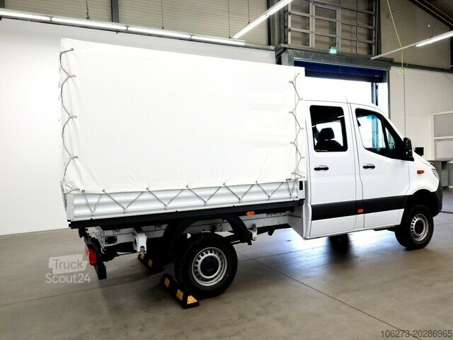Pick-up skåpbil Mercedes-Benz Sprinter 319CDI DOKA,Allrad,Automatik,LED