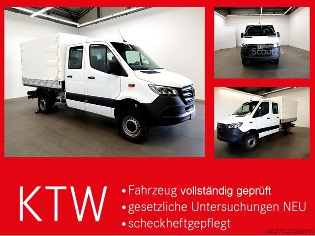 Dodávka s dvojitou kabínou Mercedes-Benz Sprinter 319CDI DOKA,Allrad,Automatik,LED