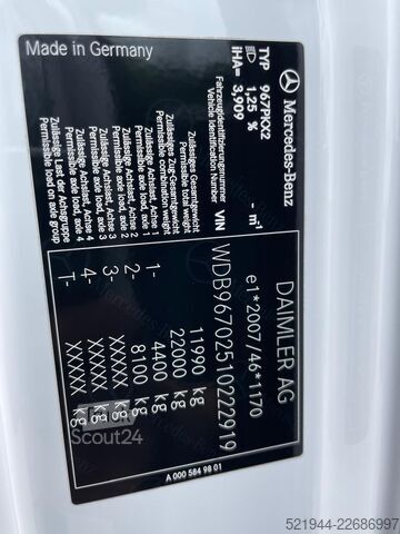 Kassevogn Mercedes-Benz Atego 1221 Lamberet Thermo Koffer BÄR