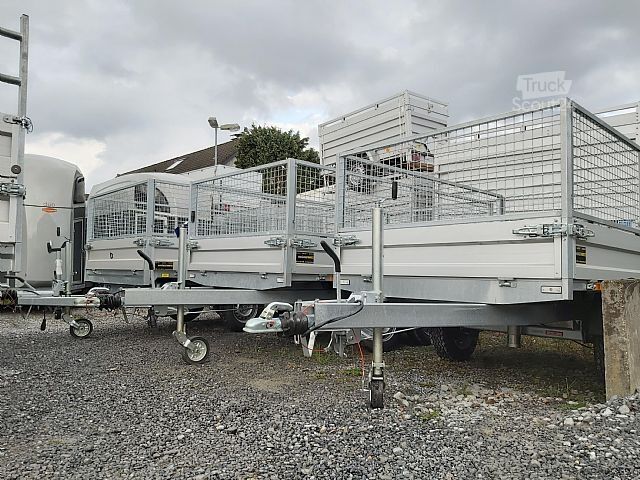 Tipper 3 laturi Debon Elektro Dreiseitenkipper mit Laubgitter sofort