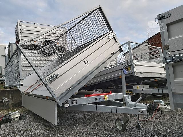 Tipper 3 laturi Debon Elektro Dreiseitenkipper mit Laubgitter sofort