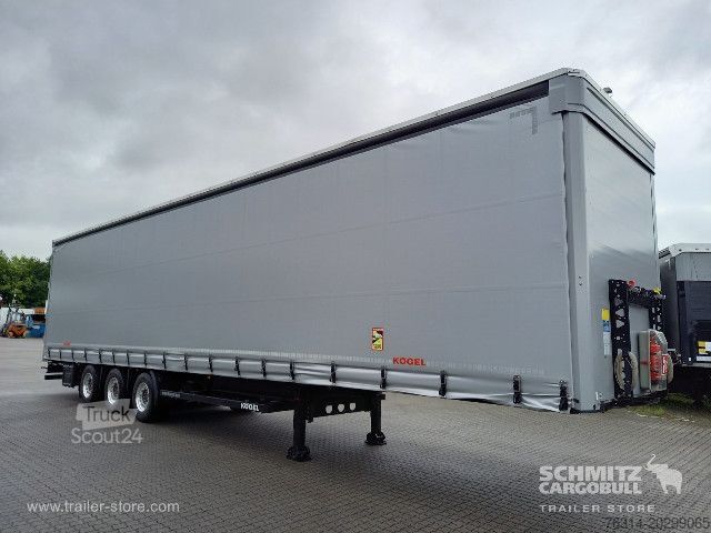 Atvērta puspiekabe ar tentu Kögel Curtainsider Mega