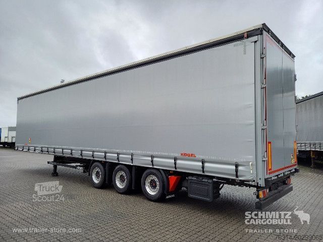 Открытый полуприцеп с тентом Kögel Curtainsider Mega