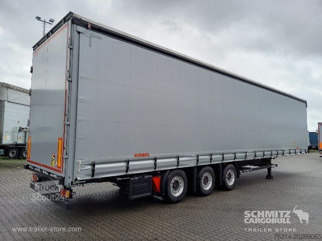 Открытый полуприцеп с тентом Kögel Curtainsider Mega