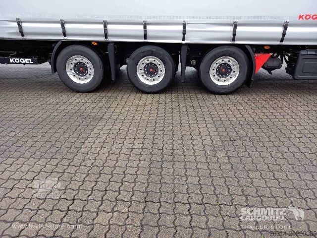 Открытый полуприцеп с тентом Kögel Curtainsider Mega