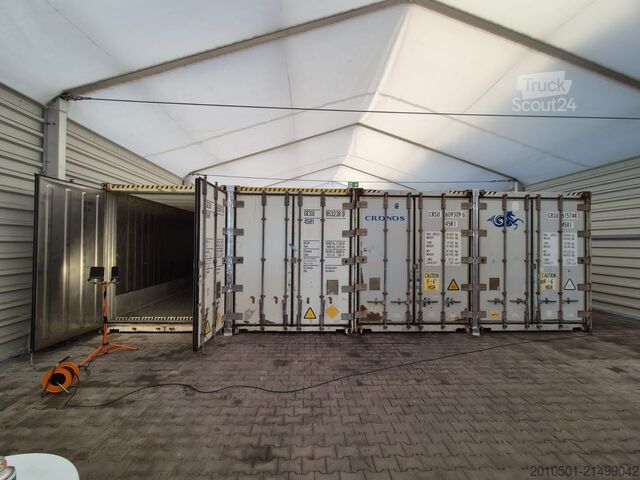 Gekoelde container 40FT Kühlhaus Doppelanlage Tiefkühlzelle Tiefkühlhaus Tiefkühlanlage Kühlkammer