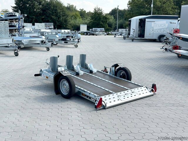  Martz GP ATV | 3 WIPPEN 246X160X10CM 750KG ABSENKER | MOTORRADANHÄNGER
