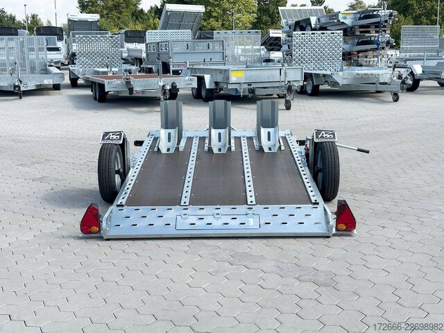  Martz GP ATV | 3 WIPPEN 246X160X10CM 750KG ABSENKER | MOTORRADANHÄNGER