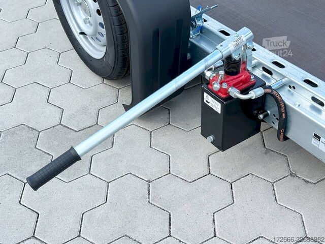  Martz GP ATV | 3 WIPPEN 246X160X10CM 750KG ABSENKER | MOTORRADANHÄNGER