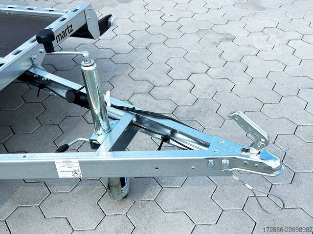  Martz GP ATV | 3 WIPPEN 246X160X10CM 750KG ABSENKER | MOTORRADANHÄNGER