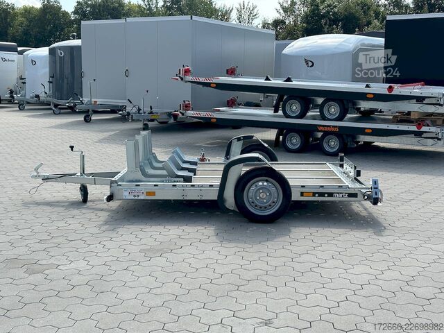  Martz GP ATV | 3 WIPPEN 246X160X10CM 750KG ABSENKER | MOTORRADANHÄNGER