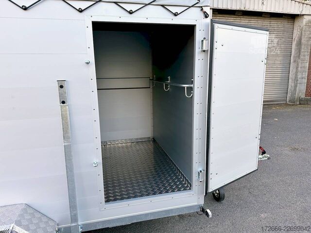  Vezeko VT 2700 ALUBODEN | RAMPE-/TÜR-KOMBI | TREIBGITTER 320X160X190CM VIEHANHÄNGER | RAMPENGUMMI | LÜFTUNG