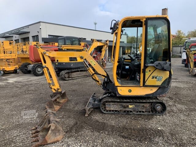 Kaivinkone Yanmar SV18 - WITH EXTENDABLE AXIS
