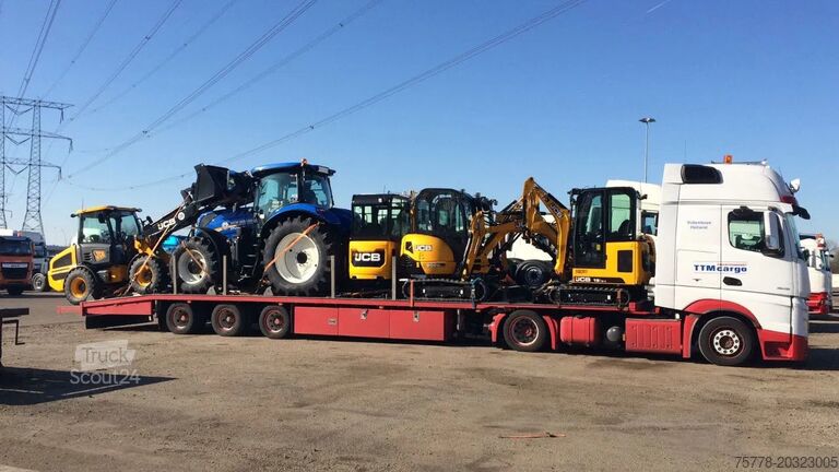 Tūrio transportavimas Van Hool 3 AXLE | 2X LIFT AXLE | WINCH | NL TRAILER | VA...