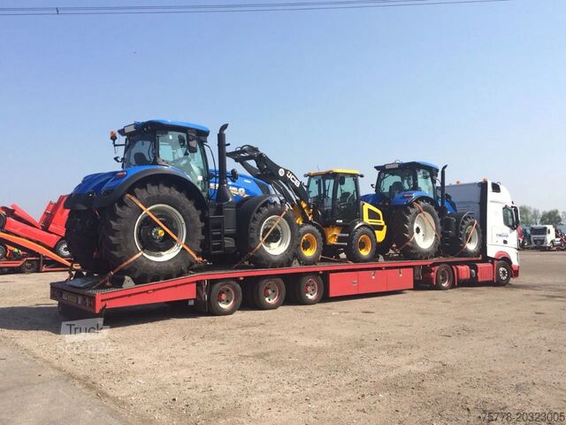 Tūrio transportavimas Van Hool 3 AXLE | 2X LIFT AXLE | WINCH | NL TRAILER | VA...
