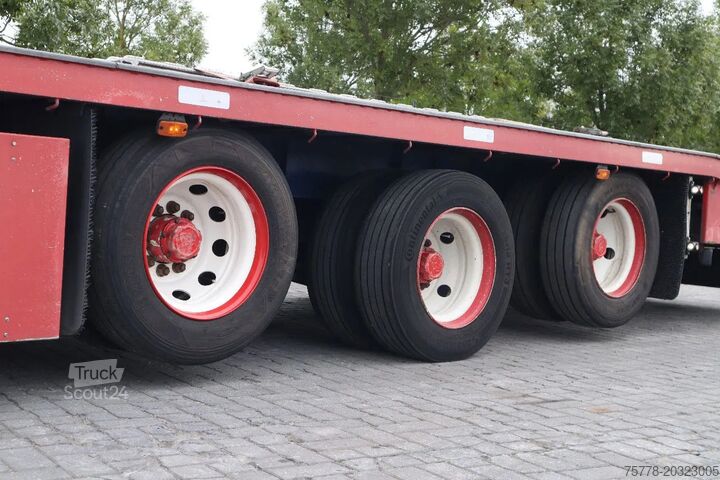 Tūrio transportavimas Van Hool 3 AXLE | 2X LIFT AXLE | WINCH | NL TRAILER | VA...