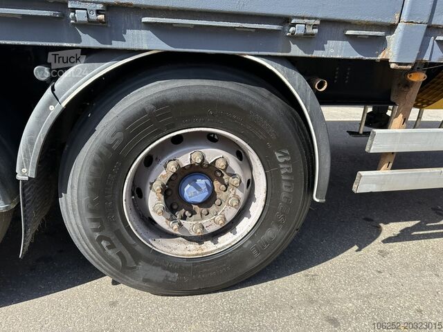 Plataforma de carga A&D ZA 18 2-AS AANHANGER - 6m50 - GROTE WIELEN - BE...