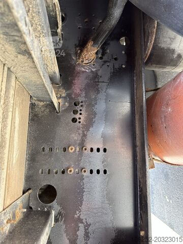 Plataforma de carga A&D ZA 18 2-AS AANHANGER - 6m50 - GROTE WIELEN - BE...