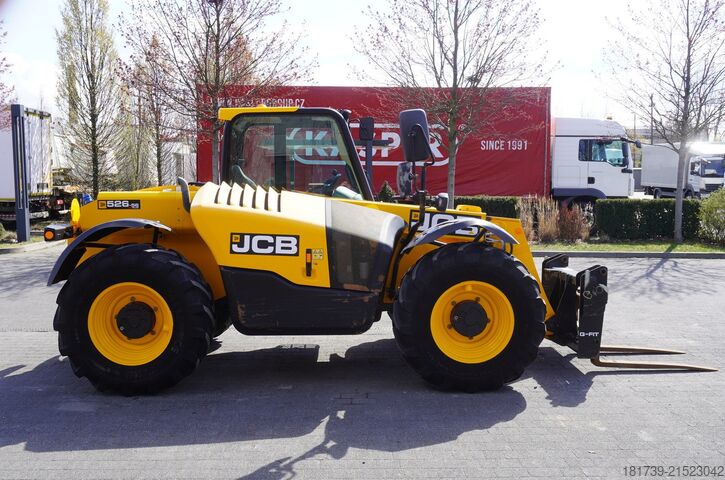 Telecarregador JCB 526-56 AGRI Plus / 5.6 m / joystick