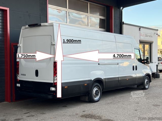Furgão de teto alto IVECO Daily 35S16 Hi-Matic 8G MAXI Klimaautom. Kamera