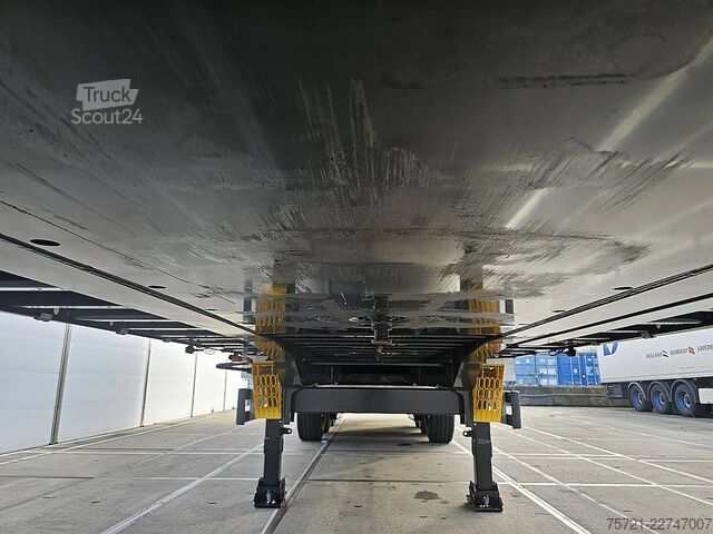 Schuifzeilen KLEYN TRAILERS PRSH-27-13.6 Harthouten vloer