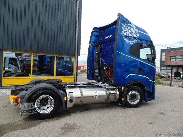 Standaard-SZM Iveco S-WAY 460 + LNG + LOW KM !!!! + FULL OPTION