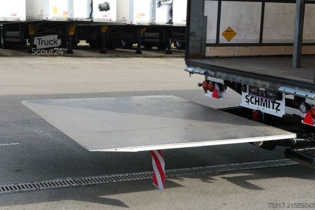 Open oplegger met zeil SCHMITZ CARGOBULL SCS 24 / LASI 12642 XL / LBW 2500 kg / 2 x LIFTA