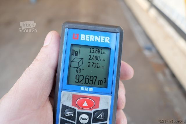 Open oplegger met zeil SCHMITZ CARGOBULL SCS 24 / LASI 12642 XL / LBW 2500 kg / 2 x LIFTA