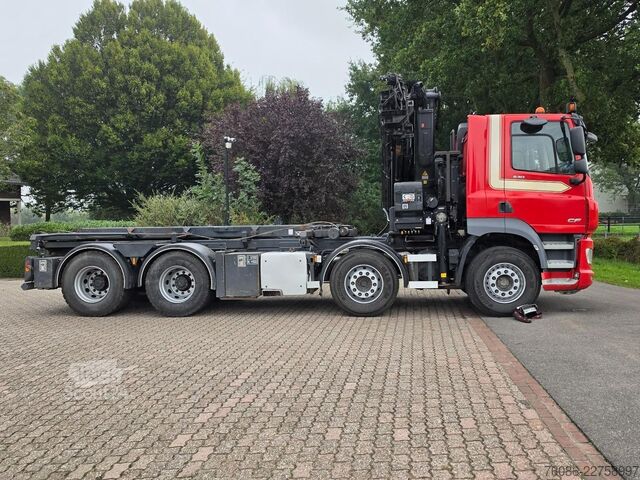 Kampókaros rendszer DAF CF530 FAD HIAB 302 30tm KRAAN/CONTAINER!! ZERO ...