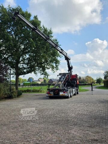 Kampókaros rendszer DAF CF530 FAD HIAB 302 30tm KRAAN/CONTAINER!! ZERO ...