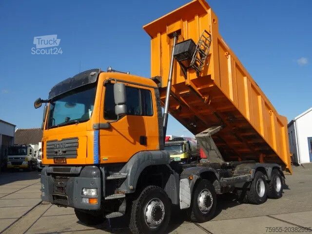 Kipper MAN TGA 41-440 8X6 MANUAL GEARBOX 22M3 MEILLER TIPPER
