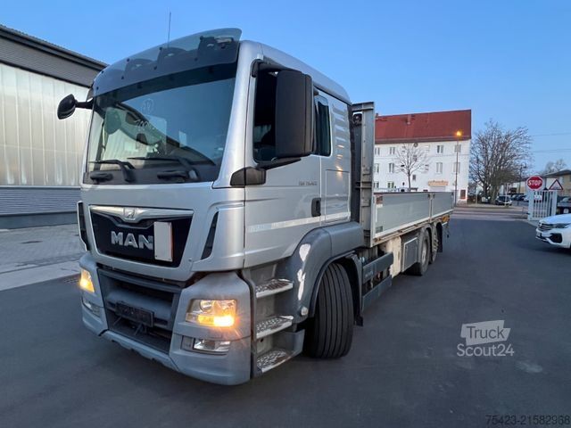 LKW mit Pritsche (offen) MAN TGS 26.400 LL EU6 Pritsche 233tkm ADR/GGVS