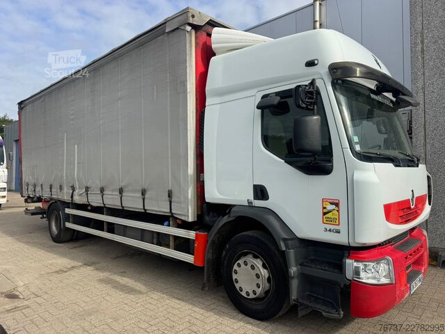 Bâche coulissante Renault Premium 340 **MANUAL GEABOX-FRENCH TRUCK**