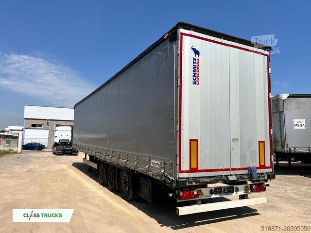 Atvērta puspiekabe ar brezentu SCHMITZ CARGOBULL SCS24/L Varios