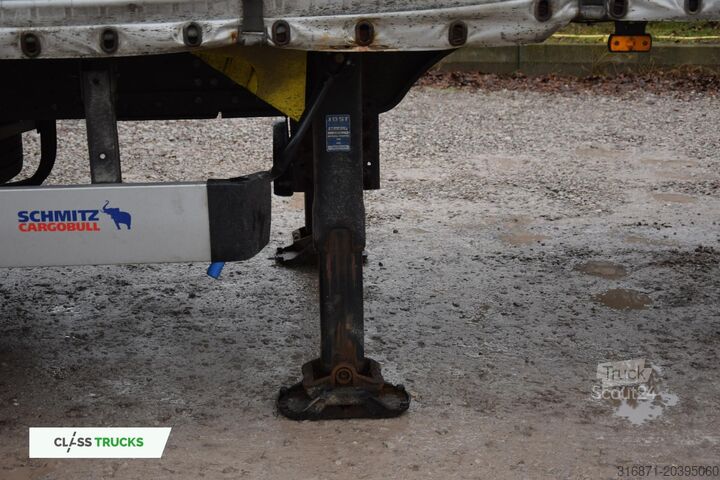 Open semitrailer with tarp SCHMITZ CARGOBULL SCS24/L Varios