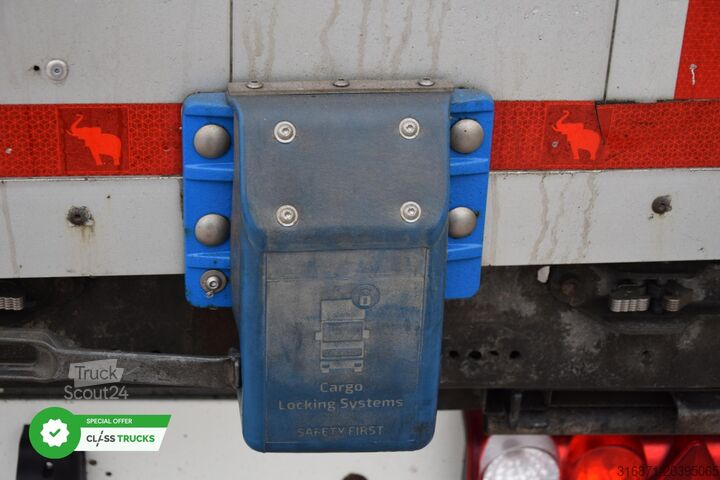 Open semitrailer with tarp SCHMITZ CARGOBULL SCS24/L Varios