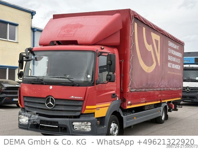 Samochód dostawczy z plandeką MERCEDES-BENZ Atego 818*E6a*LBW*Klima*Bordwände*Automatik*TÜV*