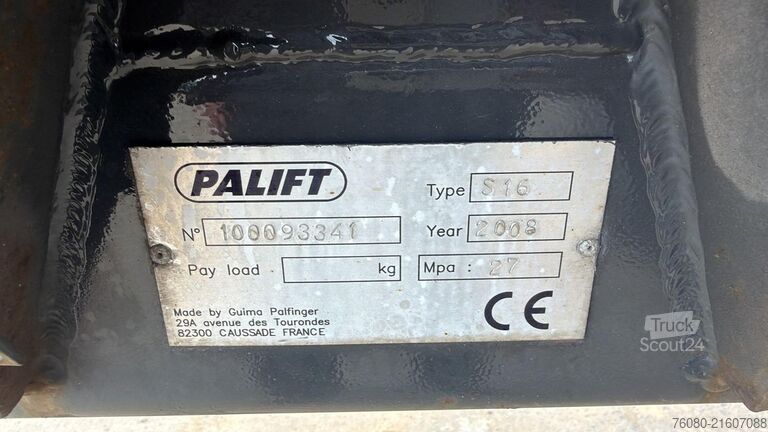 Krokarm PALFINGER S16 (S 16 / PALFINGER HOOK / MPA 27)