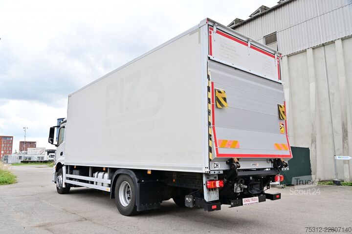 Kutu kamyonu Mercedes-Benz Antos 1840  E6 LBW Scheckheft AHK Bett Navigation